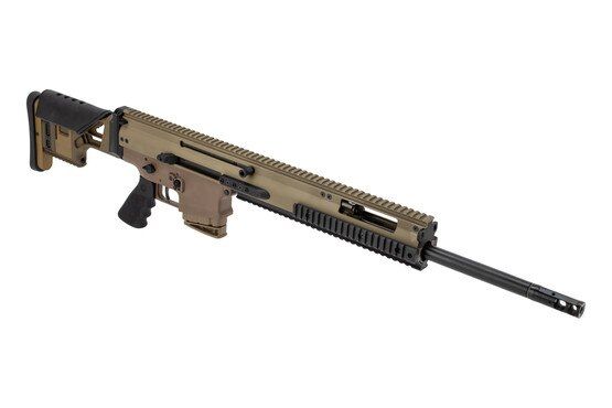 FN America SCAR 20S 6.5 creedmoor rifle features a non reciprocating charging handle